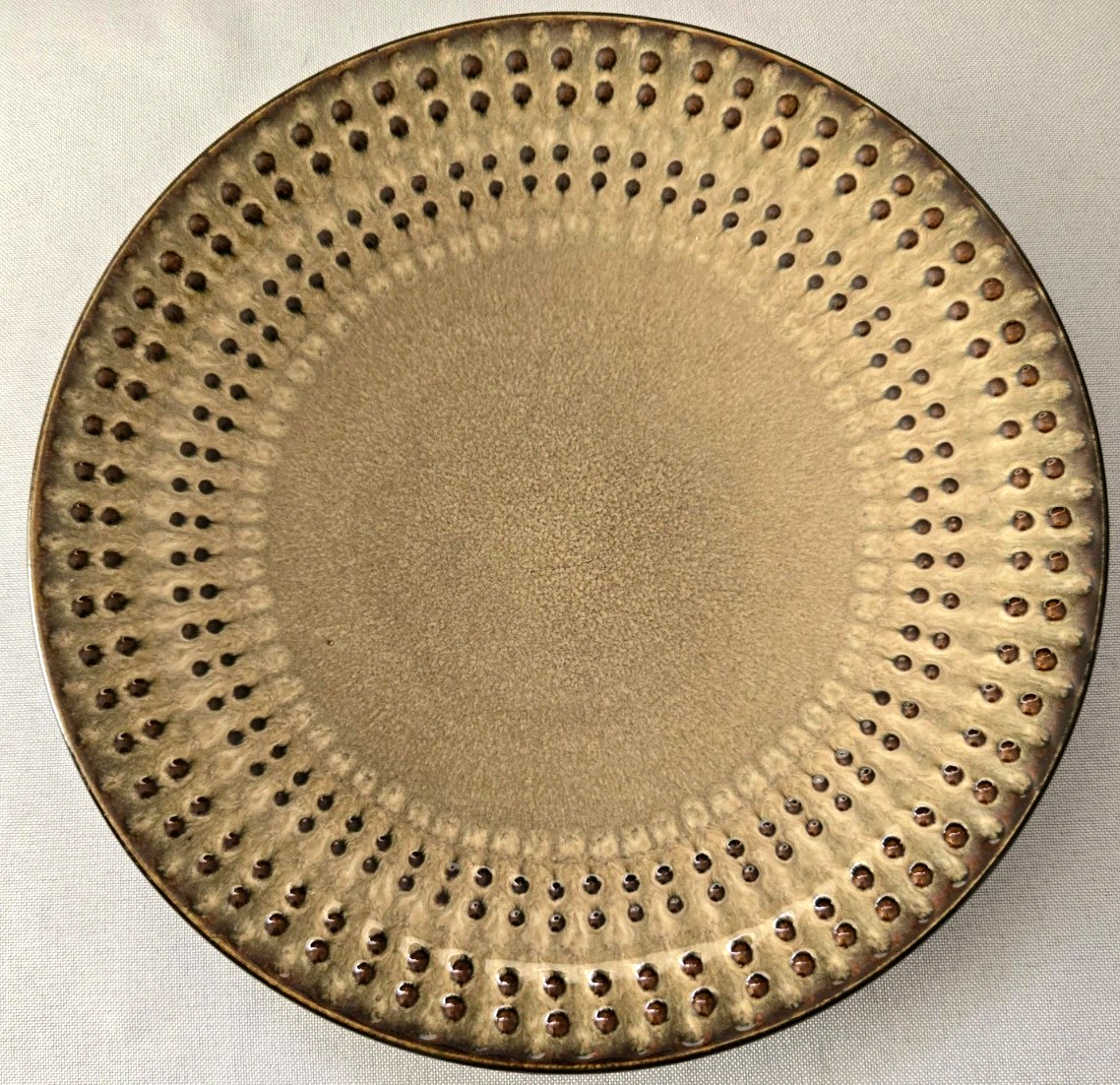 Pfaltzgraff Cambria 8 3/4 Inch Brown Salad Plates Set of 4