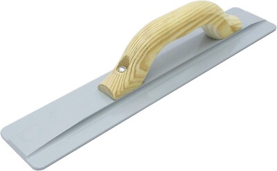 Shop-Tek (Pack of 2) 16'' x 3-1/2'' Magnesium Hand Float with Hardwood Handle