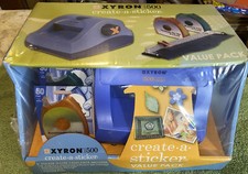 Xyron Model 500 Create A Sticker Value Pack. Sticker Machine Extras