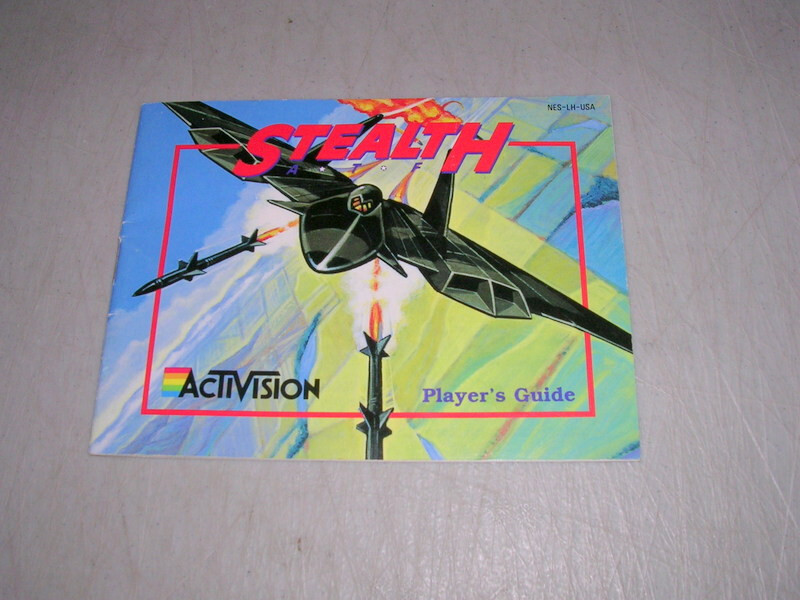 Stealth ATF (Nintendo NES) Original Instruction Manual