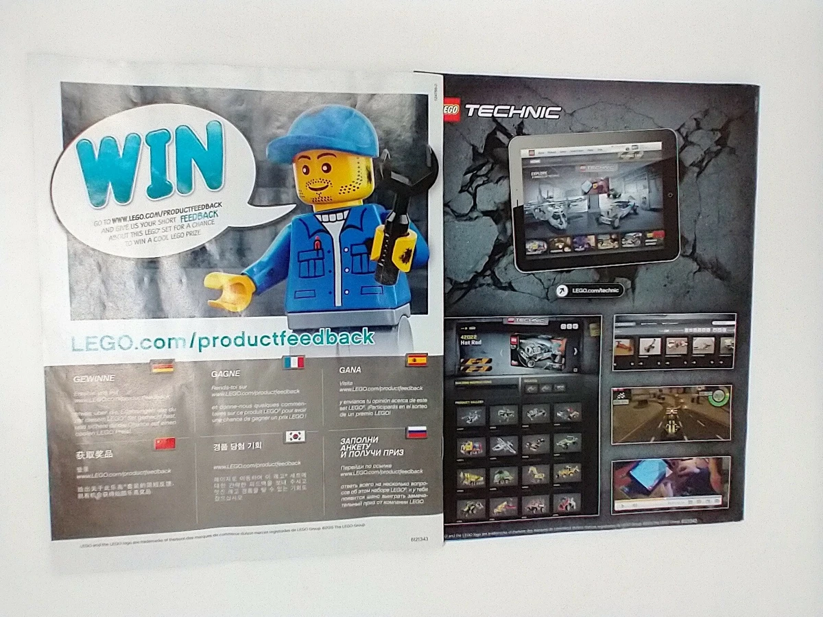 Lego technic race truck instructions new arrivals