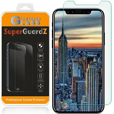 3X SuperGuardZ Hartglas Displayschutzfolie Shield Saver Für IPHONE X - Bild 1 von 4