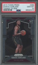 2019 Panini Prizm Darius Garland VARIATION TURNED TO SIDE RC PSA 10 GEM MINT 288