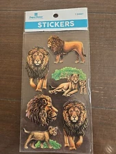 Paper House LIONS 🦁 Scrapbooking Stickers