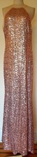 Badgley Mischka Sequin Sleevesless Gown Size 16