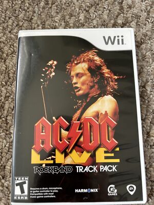 AC/DC Live: Rock Band Track Pack (Nintendo Wii, 2008) 14633191684| eBay