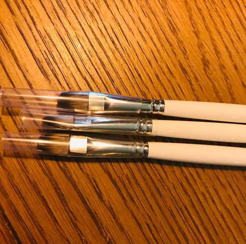 Bob Ross Floral Brushes x 3 Filbert Size 12 - Picture 5 of 5