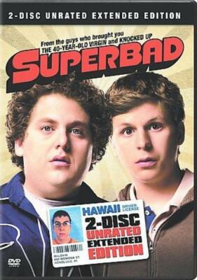 Superbad (DVD, 2007, 2-Disc Set, Special Edition; Unrated; Extended Cut) NEW