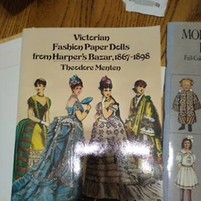 Vintage Victorian Paper Dolls Three Books