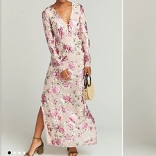 NWT Show Me Your Mumu Carmella Maxi Floral Dress (Mini Romper Lining) Size Small