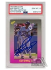Ken Griffey Jr 1989 Classic Travel Autograph Rookie Card #193 PSA/DNA 10
