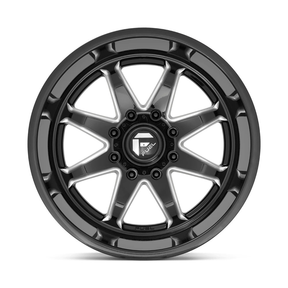Fuel OffRoad D749 Hammer 20x10 18 Black Milled Wheel 8x165.1 8x6.5