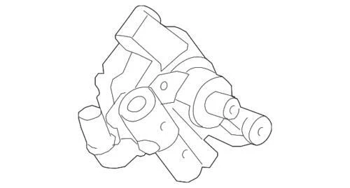 Bomba de dirección asistida genuina GM 2007-2017 Buick Chevrolet GMC Saturn LT 85112727 Foto 3 de 4