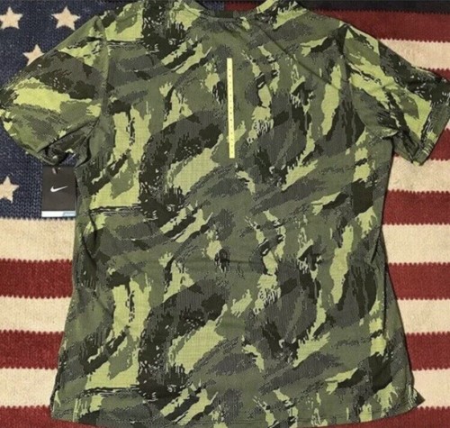Vintage Nike Dri-fit FRACTUAL RACING MILER CAMO RUNNING Shirt XL Max Sb Kb Ovo 1 - Picture 7 of 9