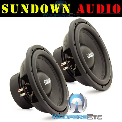 (2) SUNDOWN AUDIO E-12 V3 D2 12