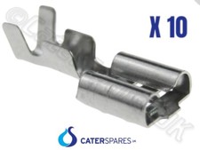 OVEN HEATING ELEMENT METAL CONNECTOR SPARE CRIMP PACK OF 10