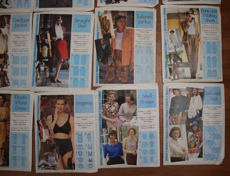 Sewing Step by Step Sewing Patterns Women's Lot of 20 Various Styles Estate Sale - Image 4 of 4