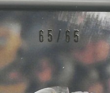 2015-16 Fleer Showcase Flair Materials Premium #64 Jacob de la Rose Auto/patch