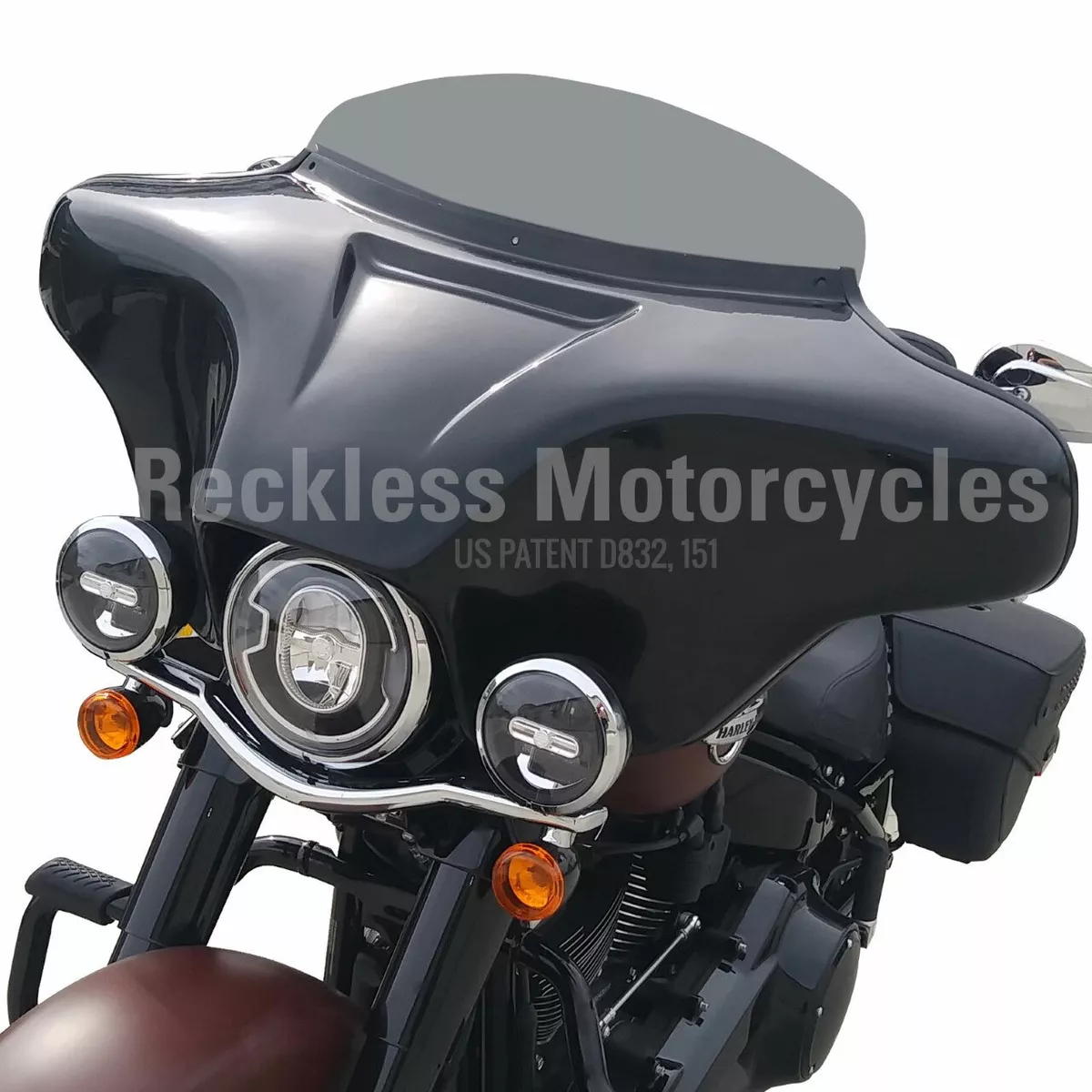 Batwing fairing deals for harley softail