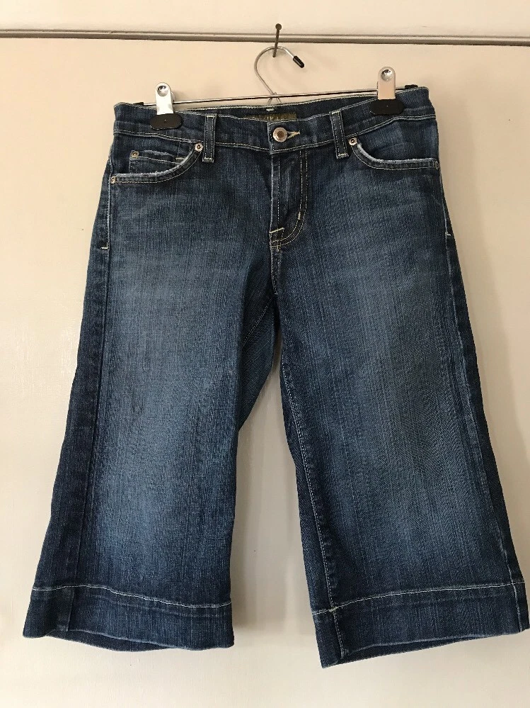 Jean Femme David Kahn - Coupe Évasée (Flare) - Dark Wash - Taille 27P (30x29) - Occasion Très Bon État