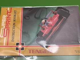 Super Sprint Nintendo NES Manual Instruction Booklet