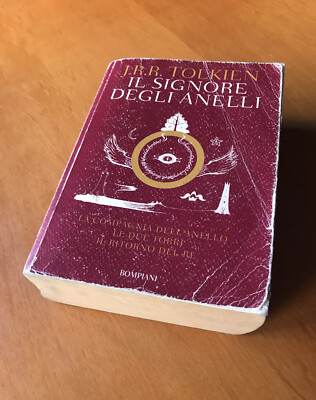IL SIGNORE DEGLI ANELLI Tolkien Giunti Bompiani Prima