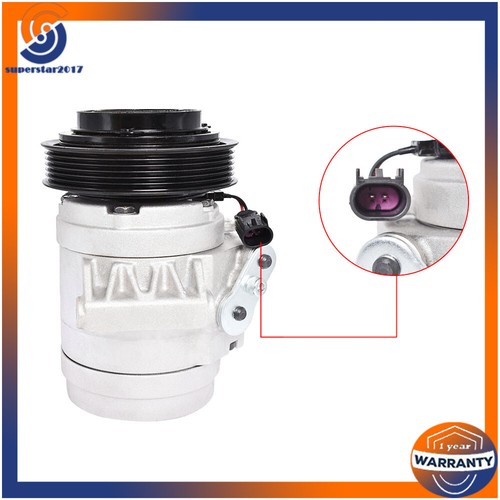 Compresor de aire acondicionado nuevo para Ford Fusion 2006-11 2012 Mercury Milan 2006-11 Zephyr 06 - Imagen 10 de 11