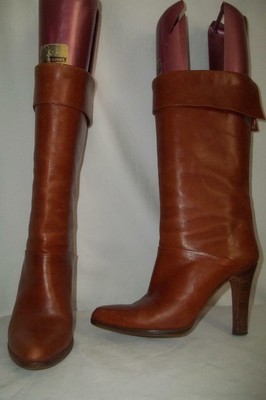 cognac brown boots