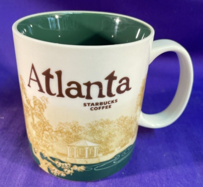ATLANTA Starbucks coffee Cup Mug Global Icon 16oz 2011 | eBay