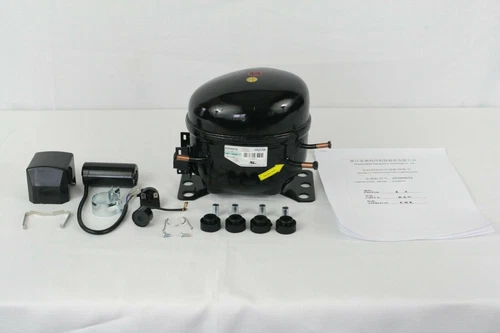 SIKELAN ADW66T6 REFRIGERATION COMPRESSOR 1/4+ HP 665BTU 110-120V R134A 50-60HZ