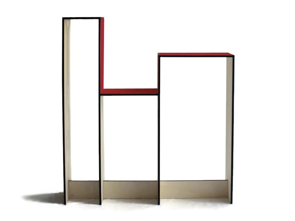 Modern Laser Cut Wood Pedestal with Sideboard and Console Table All in One - Image 4 of 4