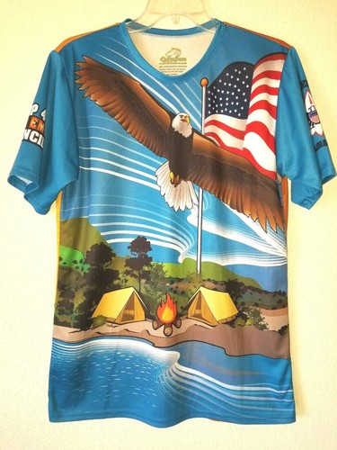 Boy Scouts BSA EMERALD BAY CATALINA Is Troop 454 Golden Empire Sz M Tee Shirt - 第 8/11 張圖片