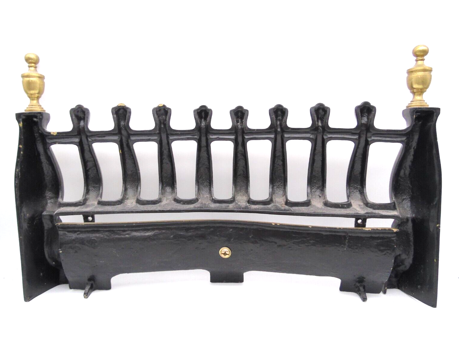 Chrome Satin 16" Fire Fret Solid Iron Handmade Fireplace Grate eBay