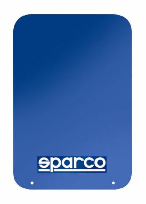Sparco Prevent Rocks Debris Flung Blue Mud Flaps for Universal 03791AZ