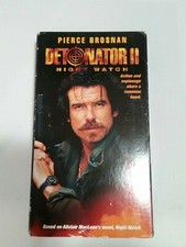 Detonator II: Night Watch-VHS-1995-Pierce Brosnan, Alexandra Paul-MacLean story