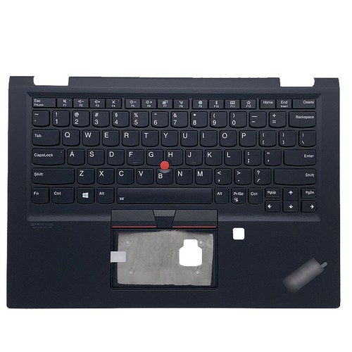5M10Y85839 FOR Lenovo Thinkpad X13 Yoga Gen1 C Shell Palmrest Backlit Keyboard - Picture 2 of 5