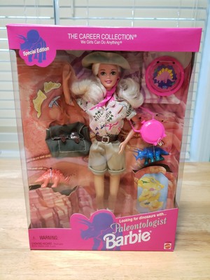 paleontologist barbie 1996