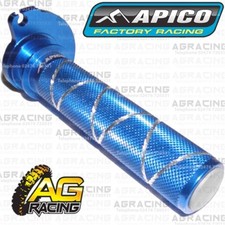 Apico Blue Aluminium Throttle Tube Sleeve With Bearing For KTM SX 380 2003 MotoX