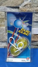 PALLINE CLIC CLAC (GIALLO) GIOCO ANNI 70-80 GIOCHI VINTAGE DA COLLEZIONE