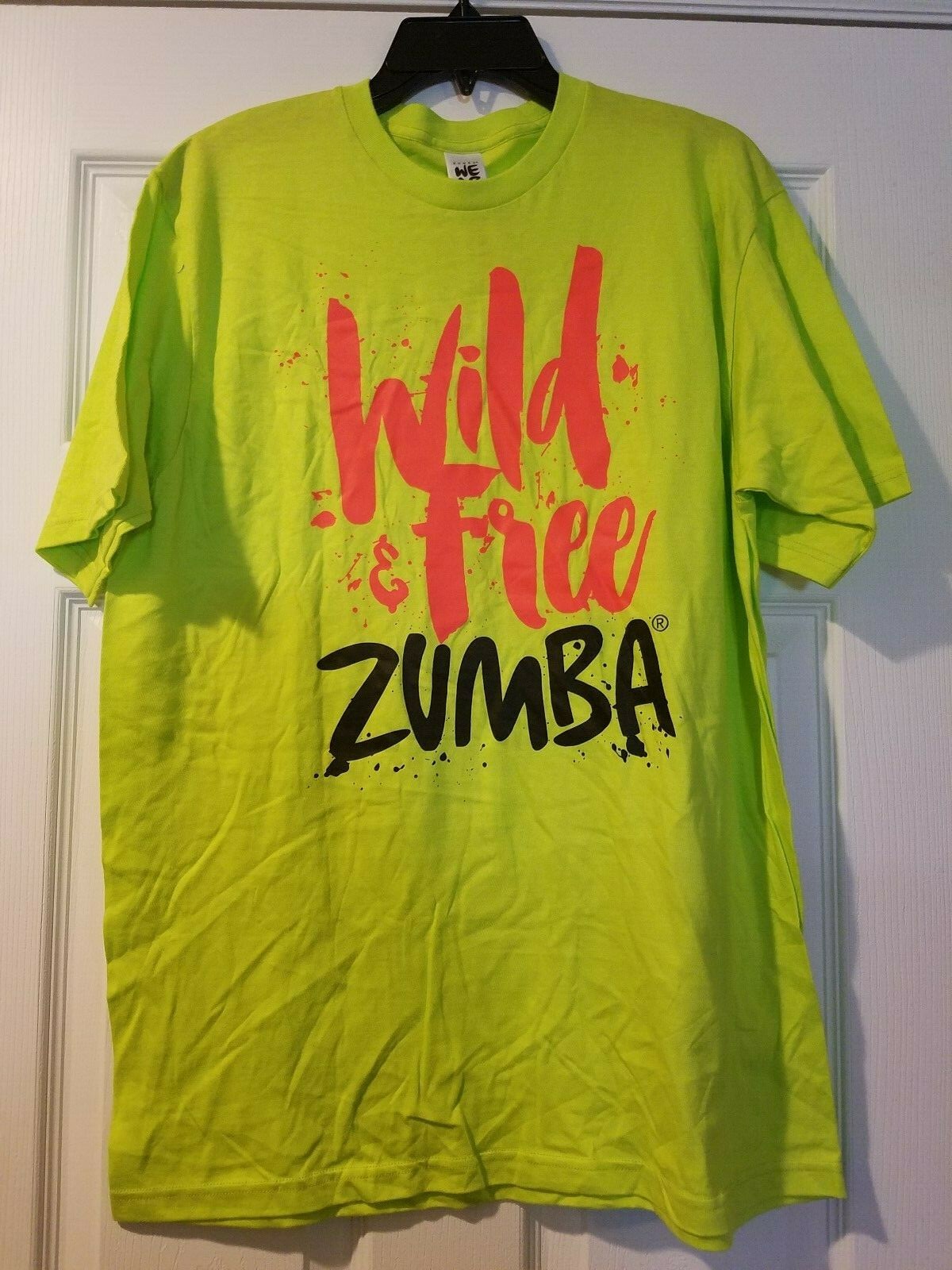 Zumba Wear Unisex T "WILD & FREE ZUMBA" Zumba Green ONE SZ fits most eBay