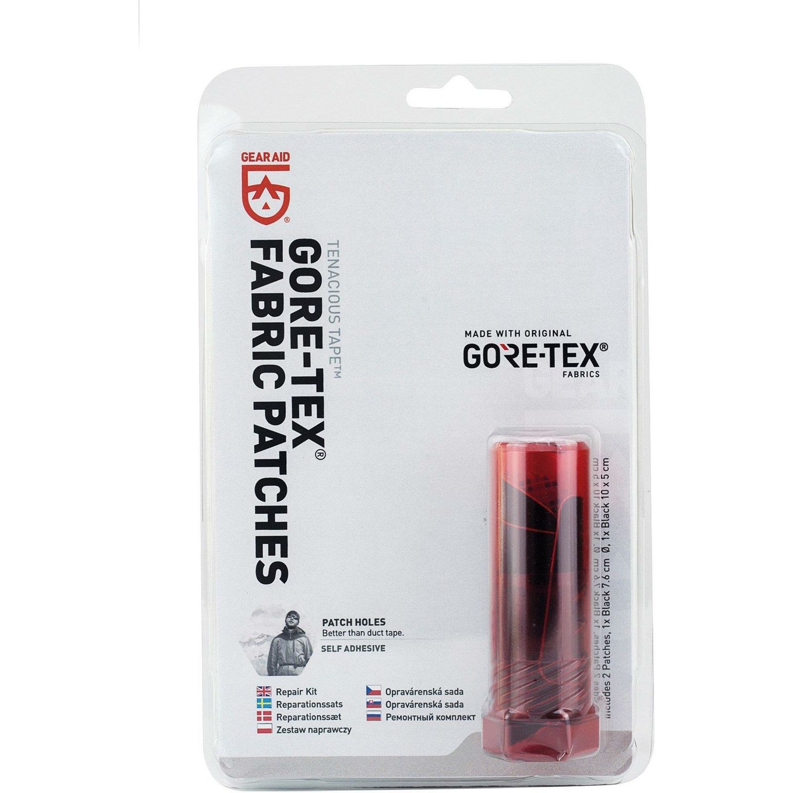 Parches tenaces Gore-Tex McNett Aquasure/Gear Aid/Campamento/Pesca