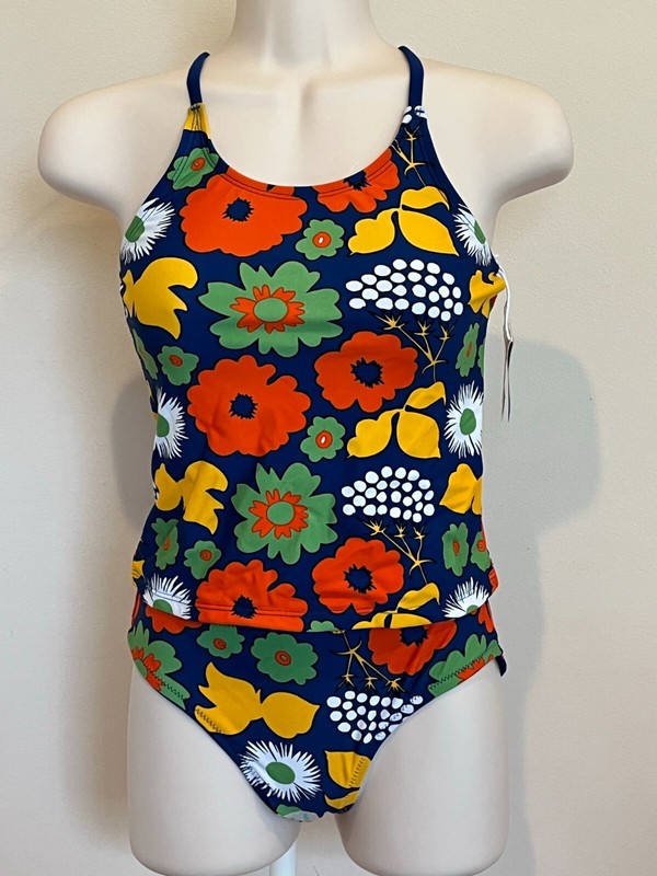 NWT Marimekko Two Piece Swimsuit, sz L