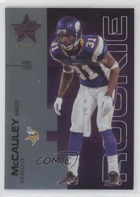 2007 Leaf Rookies & Stars Longevity Rookie 656/999 Marcus McCauley #164 RC 0l2