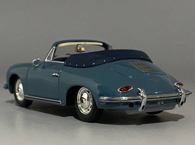 Minichamps 1/43 Porsche 356 B Cabriolet Atna Blau 1960 Minichamps 1/43 Porsche 356 B Cabriolet Atna Blau 1960