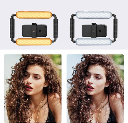 GVM Gimbal Stabilizer Phone Video Light Kit for Smartphone, Content White - Picture 5 of 6