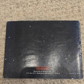 Nintendo Hogan's Alley Original Manual Instruction Booklet Nintendo NES English