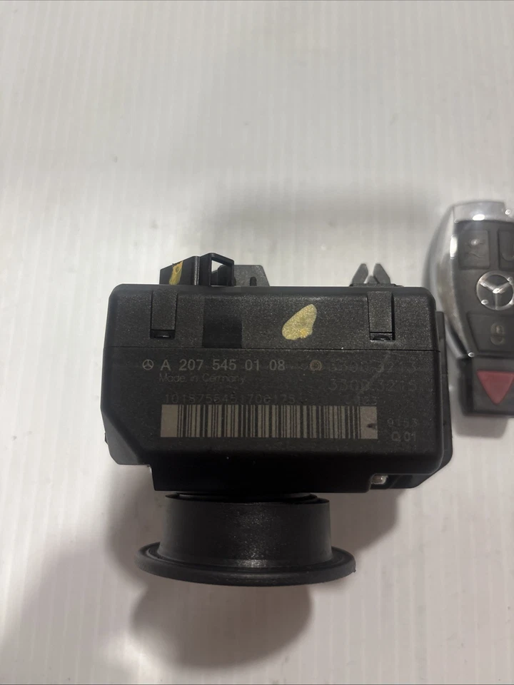 MERCEDES-BENZ C300 LLAVE DE ENCENDIDO INTERRUPTOR MÓDULO DE CONTROL A2075450108 2007-2014 Foto 4 de 4