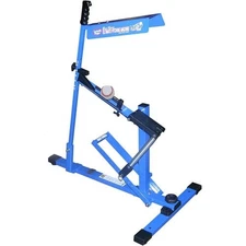 Blue Flame Pitching Machine Manual Baseball&Softball Trainer Throws Up to 60 MPH