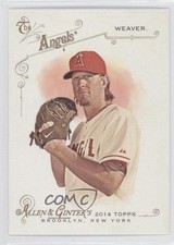 2014 Topps Allen & Ginter's Jered Weaver #203 0a1
