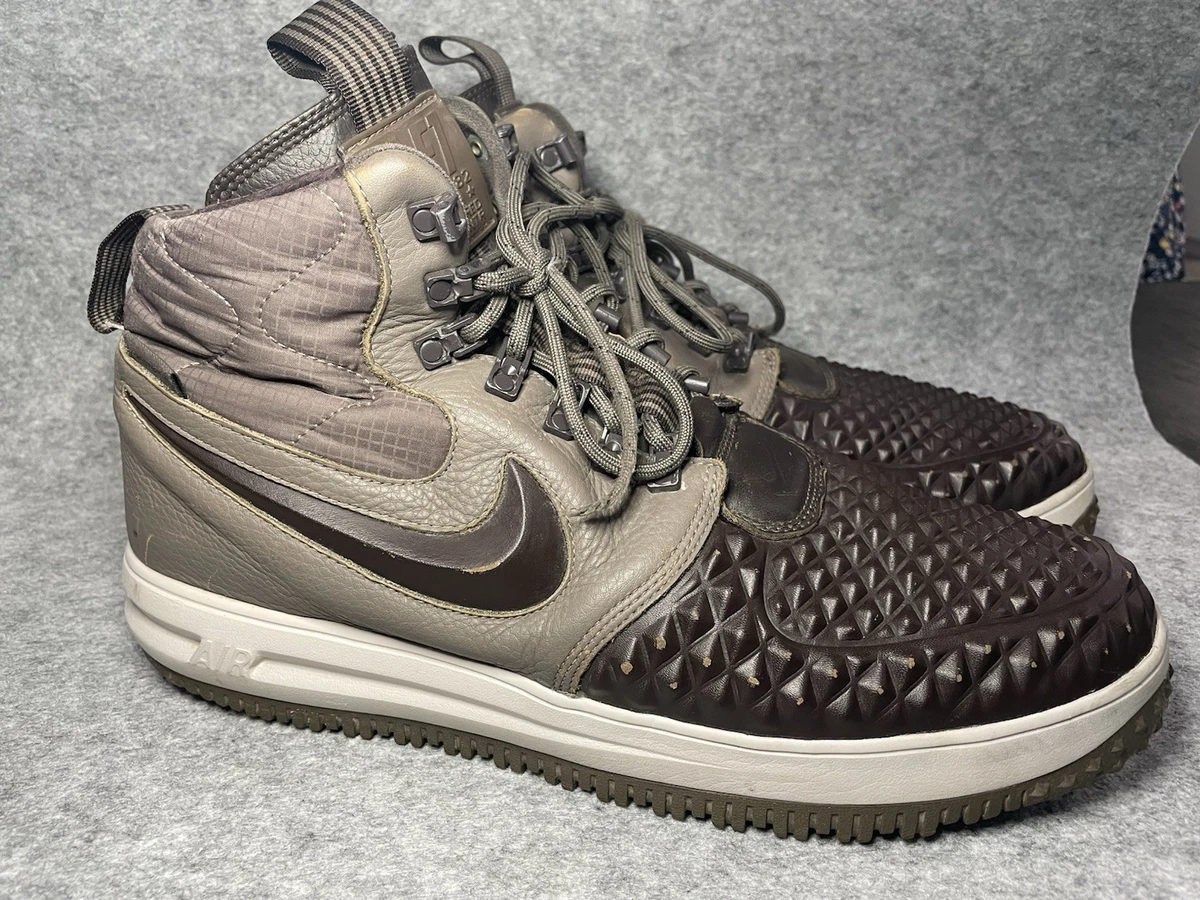 Nike Lunar Force 1 Duckboot 17 Ridgerock Velvet Brown for Sale